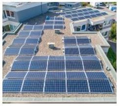 PV-Stromerzeugung Woche 26 Ost-West-Ausrichtung von PV-Modulen